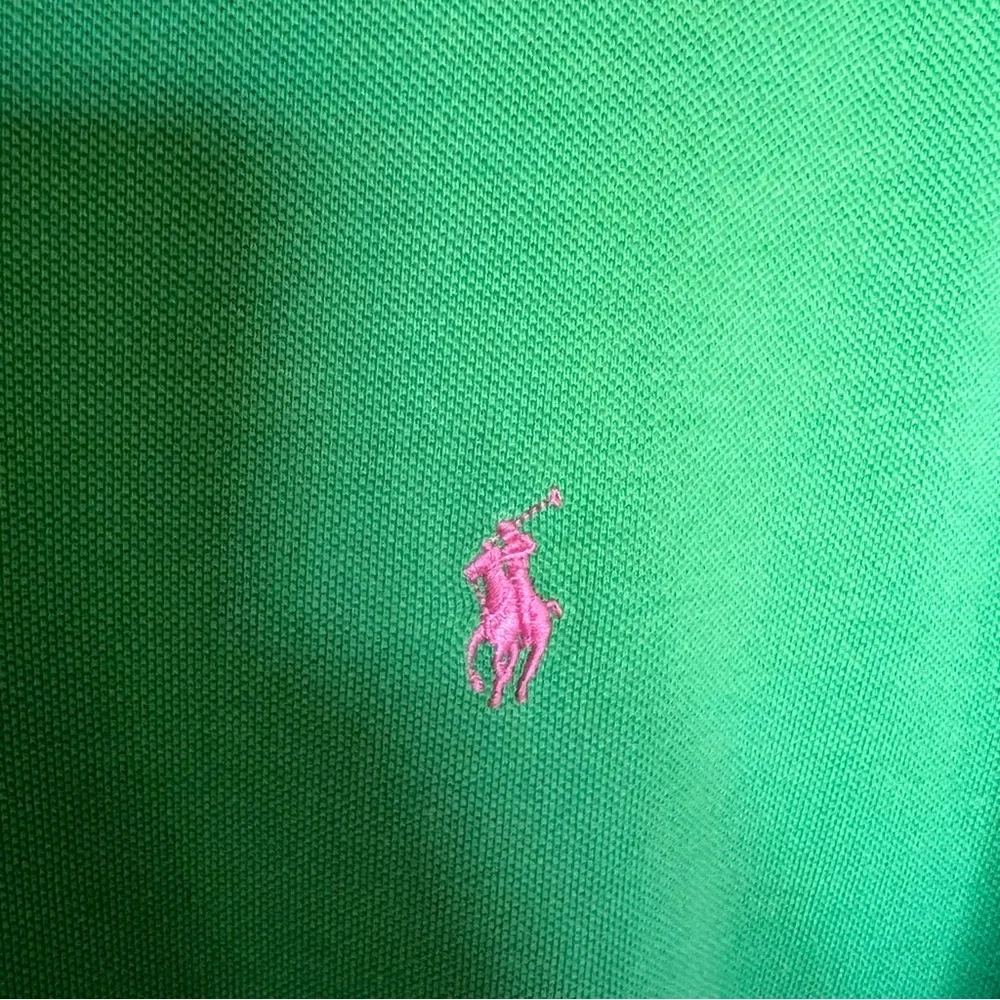 Polo by Ralph Lauren Men's Green Classic Fit Polo Shirt